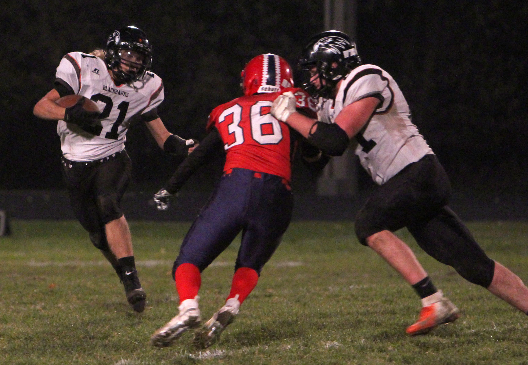 Bloomer football at Spencer/Columbus 10-26-18